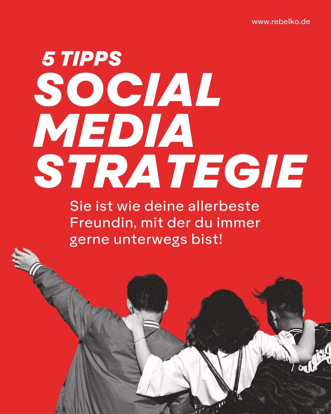 5 tipps fuer eine erfolgreiche social media strategie REBELKO Agentur Aachen Marketing  Design Kreativ Strategie Social Media Konzeption Beratung Creatives Digital 01