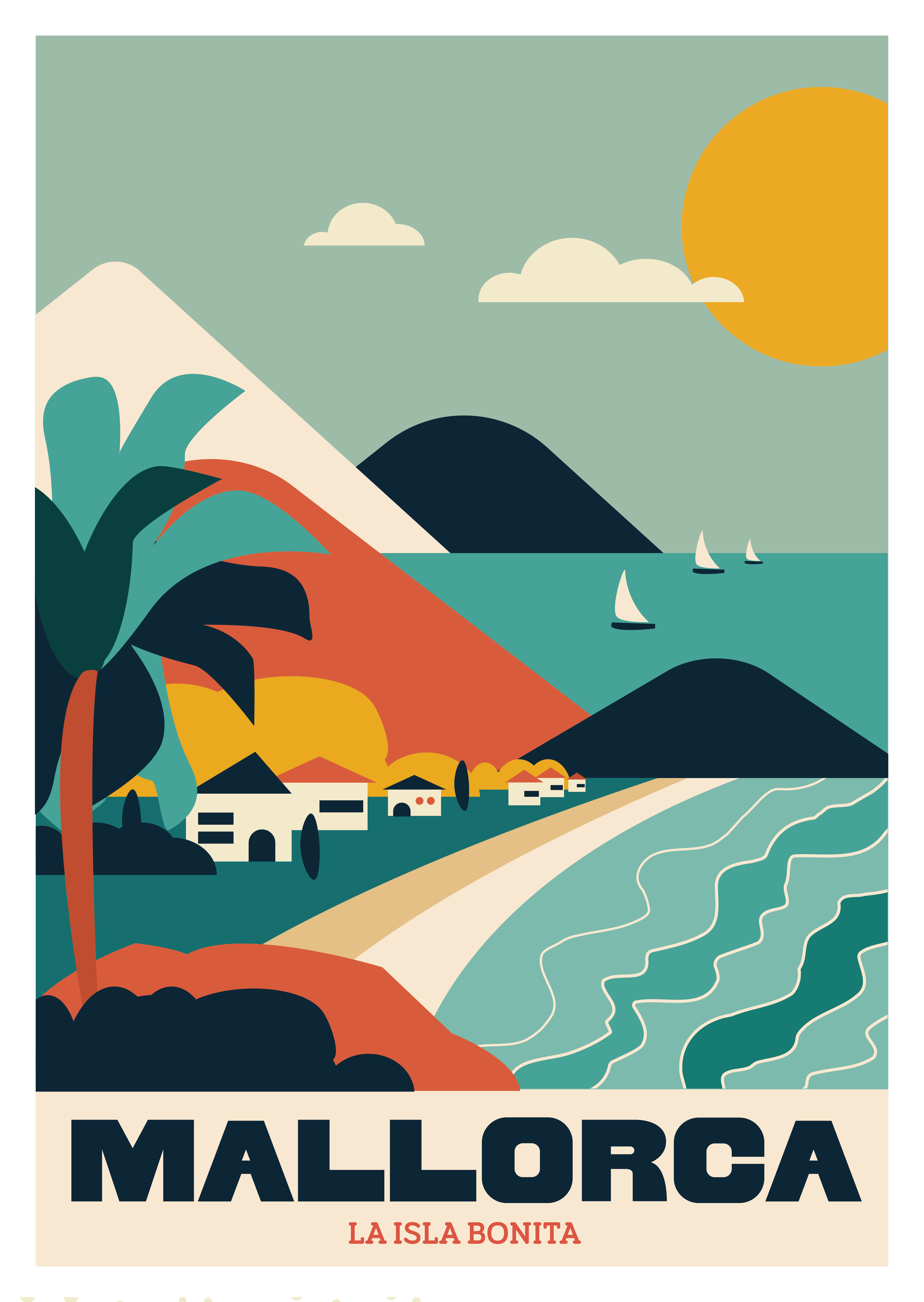 Mallorca Poster – La Isla Bonita