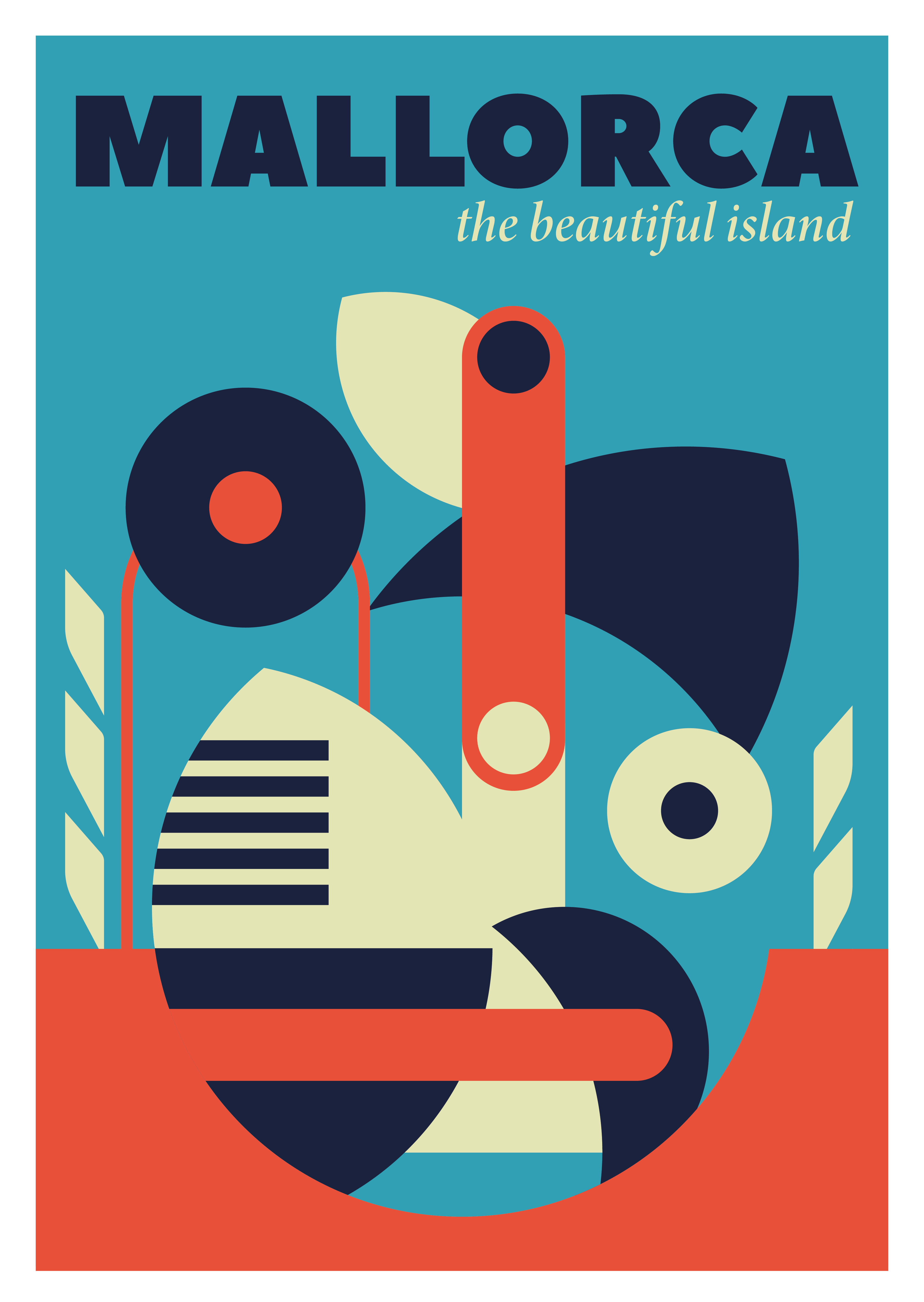 Mallorca Poster – The Beautiful Island
